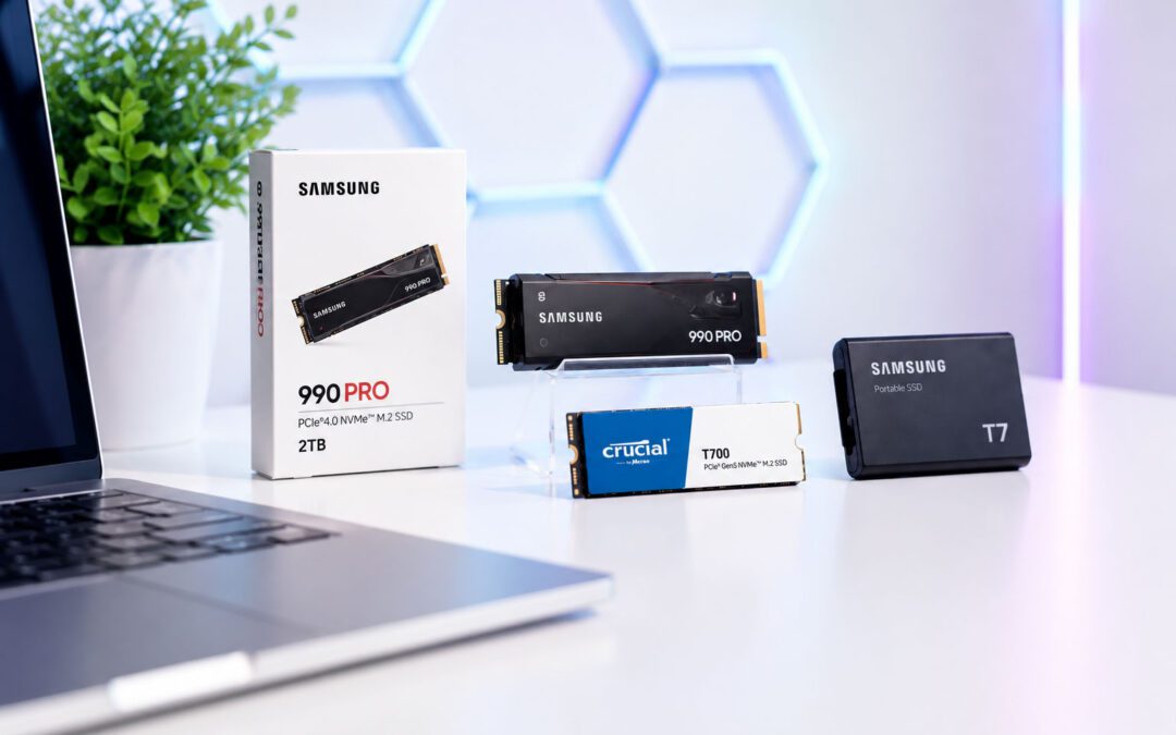 Quel SSD choisir en 2026 ? Notre comparatif des meilleurs SSD, disques externes, clés USB et cartes microSD